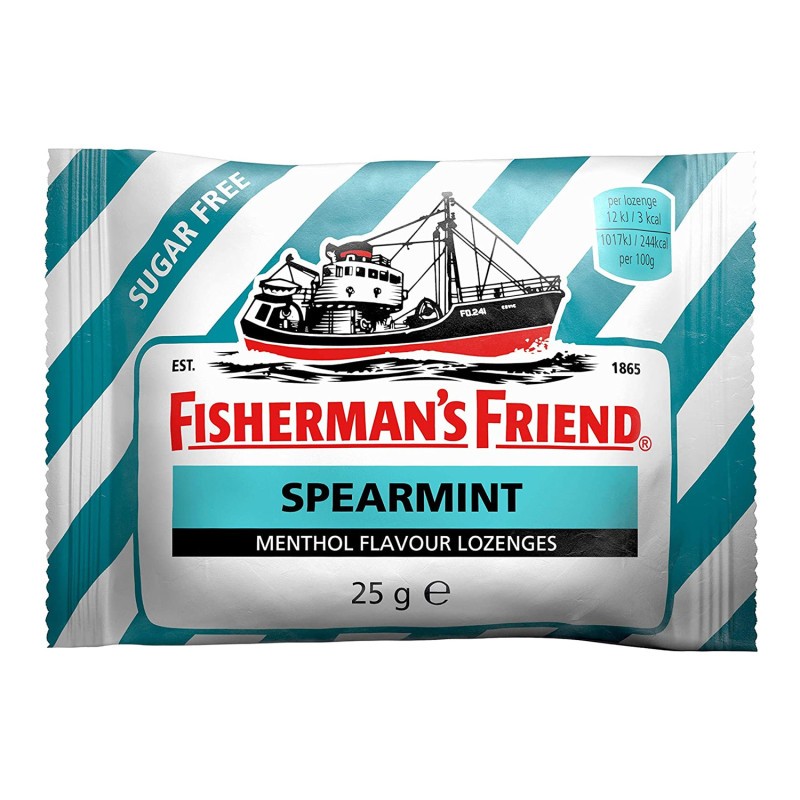 Fisherman's Friend Spearmint Sugar Free Lozenges