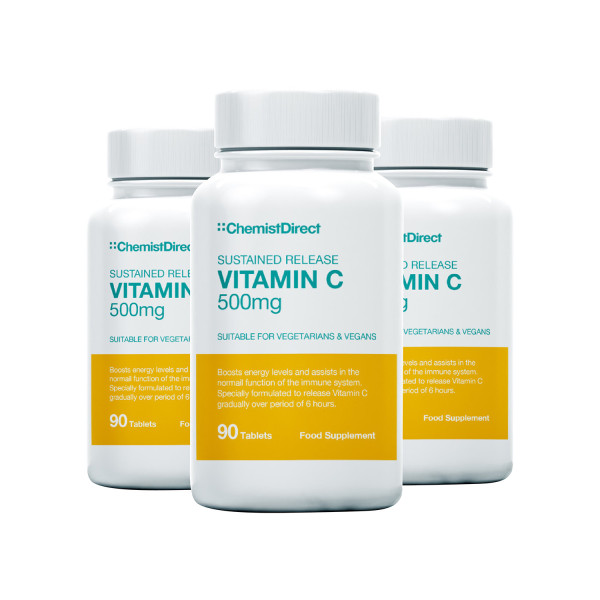 Chemist Direct Slow-Release Vitamin C 500mg