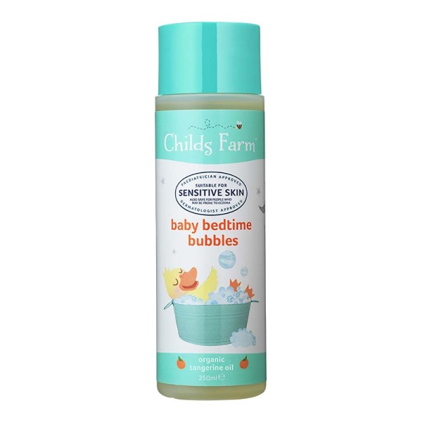 Childs Farm Baby Bedtime Bubbles Organic Tangerine