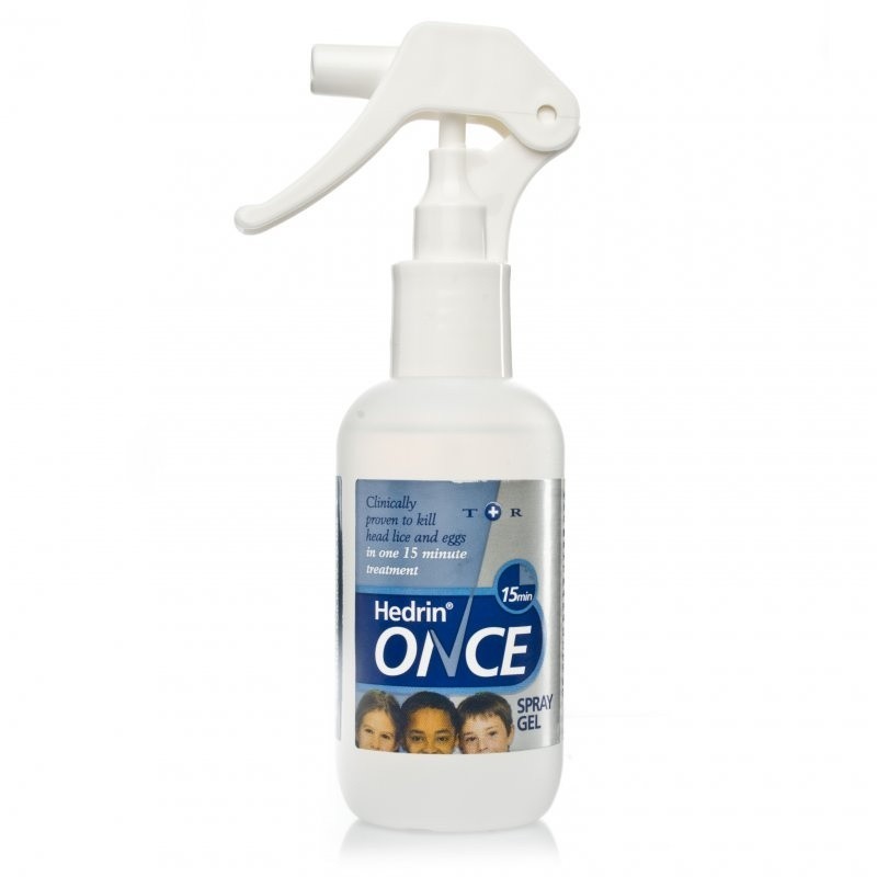 Hedrin Once Spray Gel