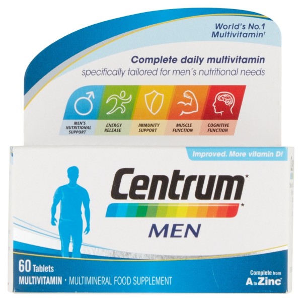Centrum Men Multivitamin Tablets