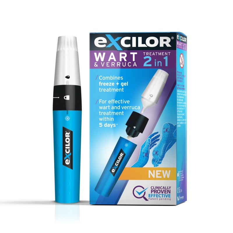 Excilor 2 in 1 Wart & Verruca Treatment