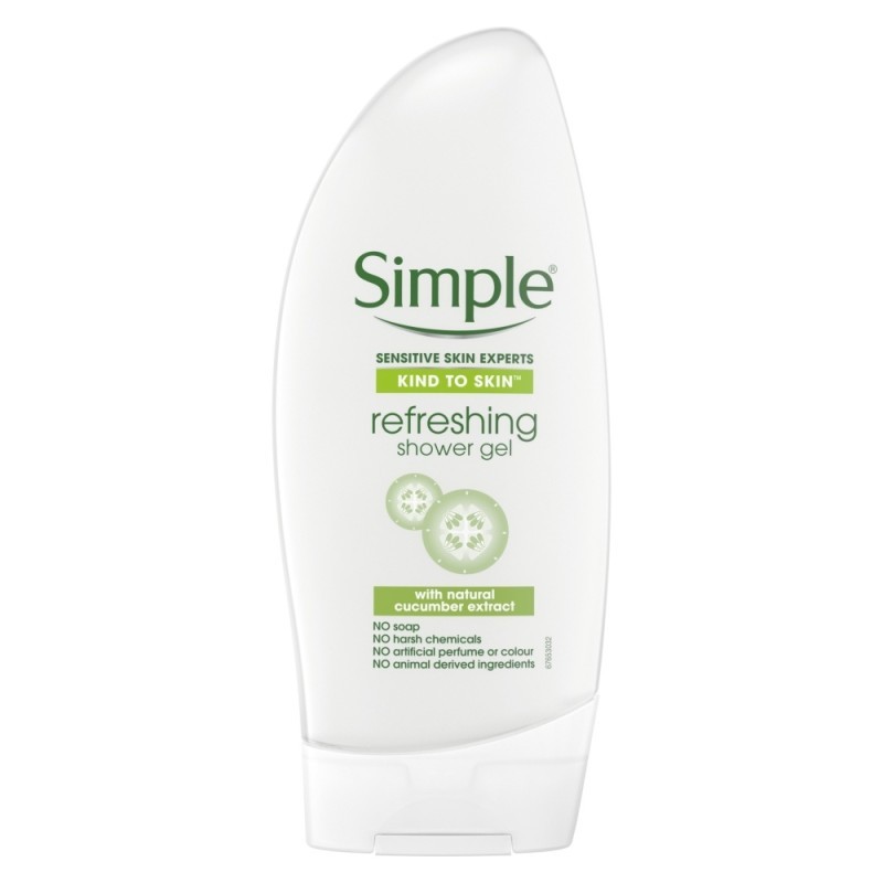 Simple Kind to Skin Refreshing Shower Gel