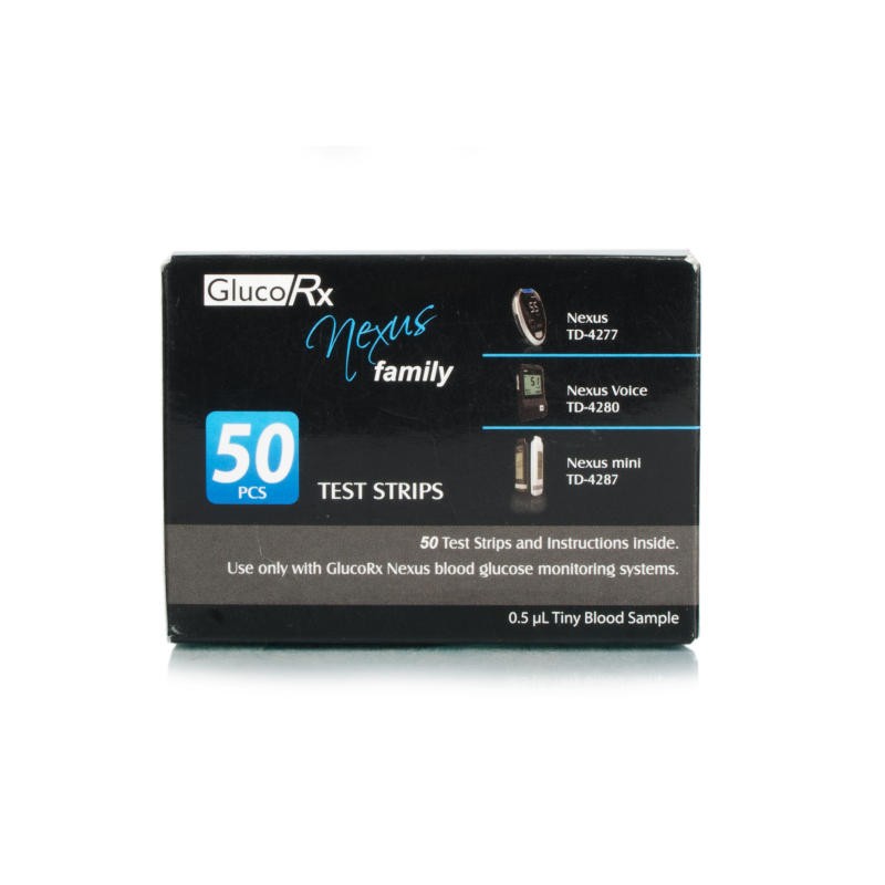 GlucoRX Nexus Glucose Test Strips
