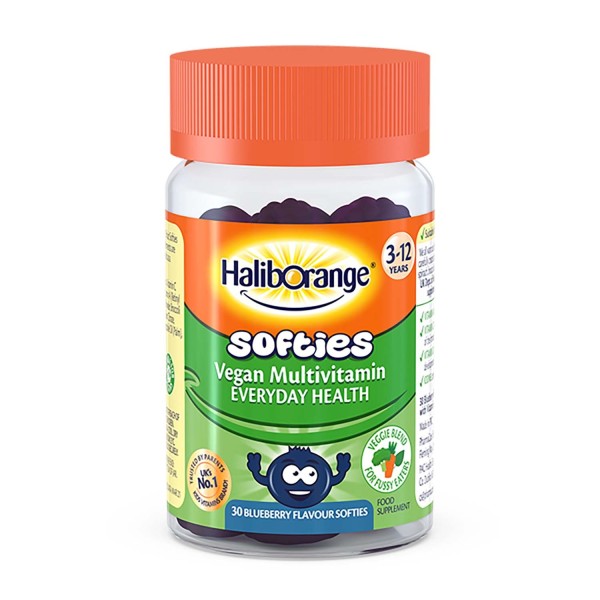 Haliborange Vegan Multivitamin Blueberry Softies