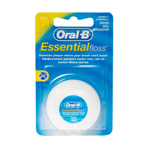 Oral-B Essential Unwaxed Dental Floss
