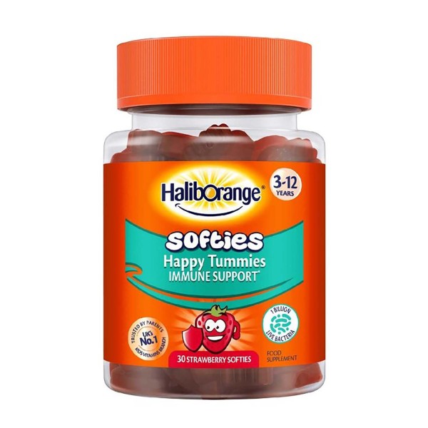 Haliborange Happy Tummy Strawberry Softies