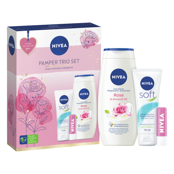 Nivea Pamper Trio Gift Set