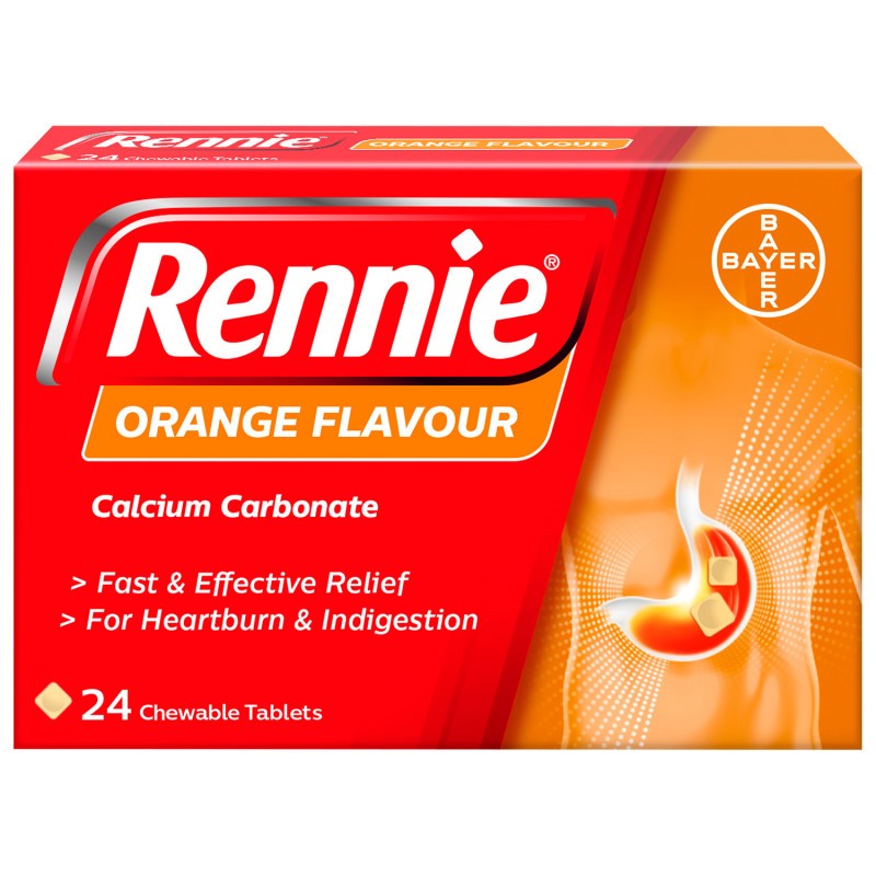 Rennie Orange Heartburn & Indigestion Relief
