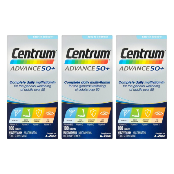 Centrum Advance 50+ Multivitamin Tablets