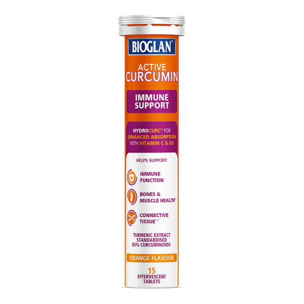 Bioglan Curcumin Effervescent Tablets EXPIRY DATE DECEMBER 2022