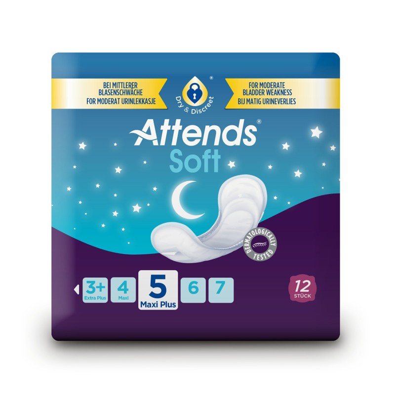 Attends Soft Pads (5 Maxi Plus)