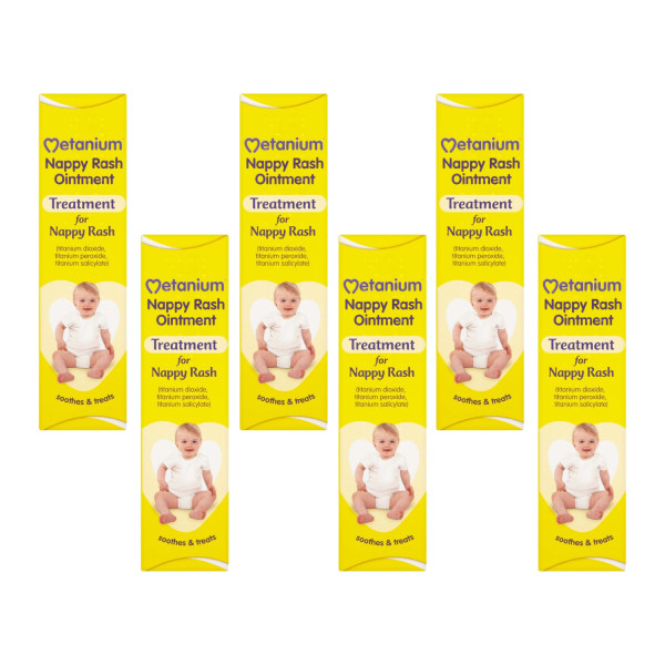 Metanium Nappy Rash Ointment 6 Pack