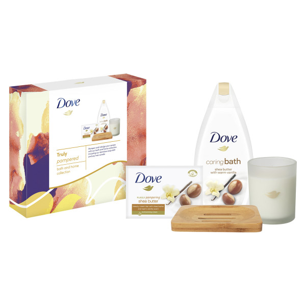Dove Truly Pampered Bath & Home Collection Gift Set