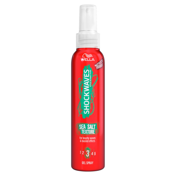 Wella Shockwaves Sea Salt Texture Gel Spray