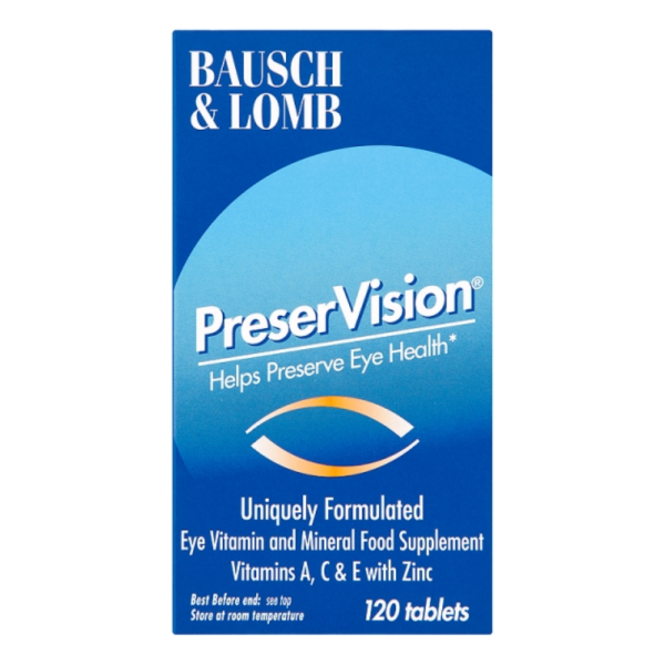 Bausch & Lomb PreserVision Tablets