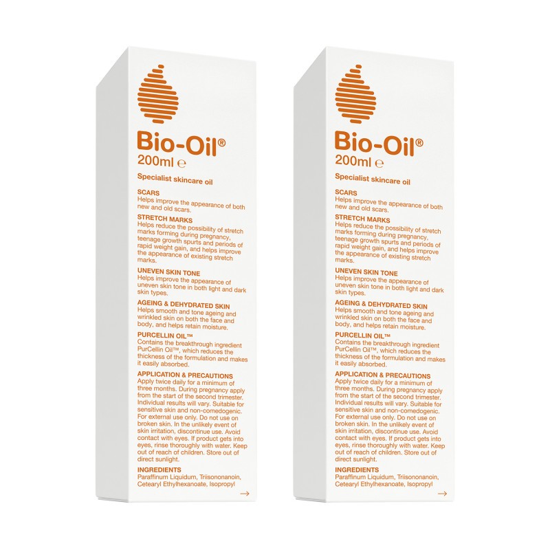 Bio Oil for Scars and Stretchmarks Twin Pack
