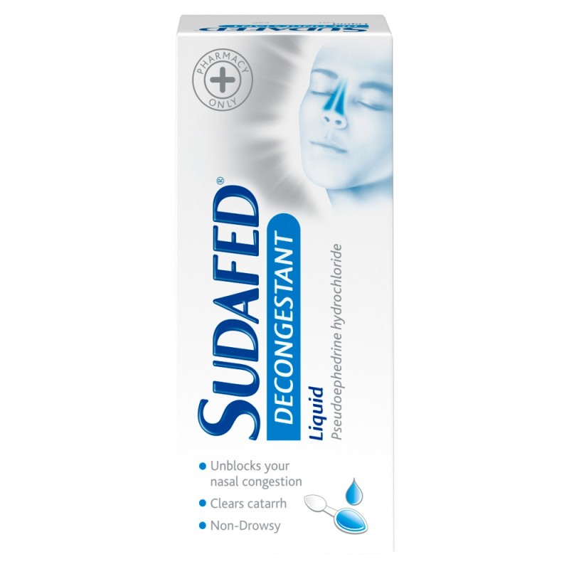 Sudafed Decongestant Liquid