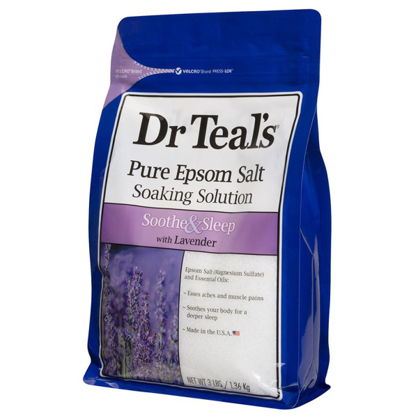 Dr Teal's Pure Epsom Salt Soothe & Sleep 1.36kg