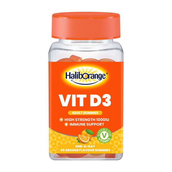Haliborange Adult Vegan Vitamin D3 Gummies