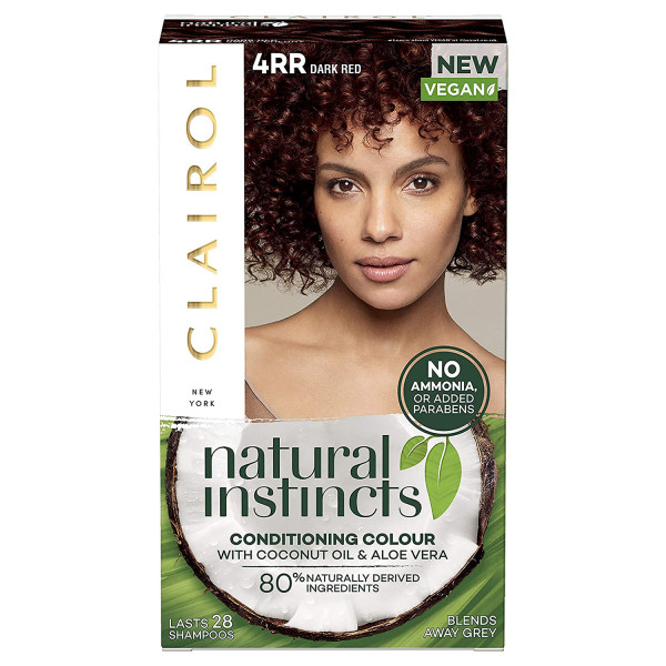 Clairol Natural Instincts Hair Dye, 4RR Dark Red