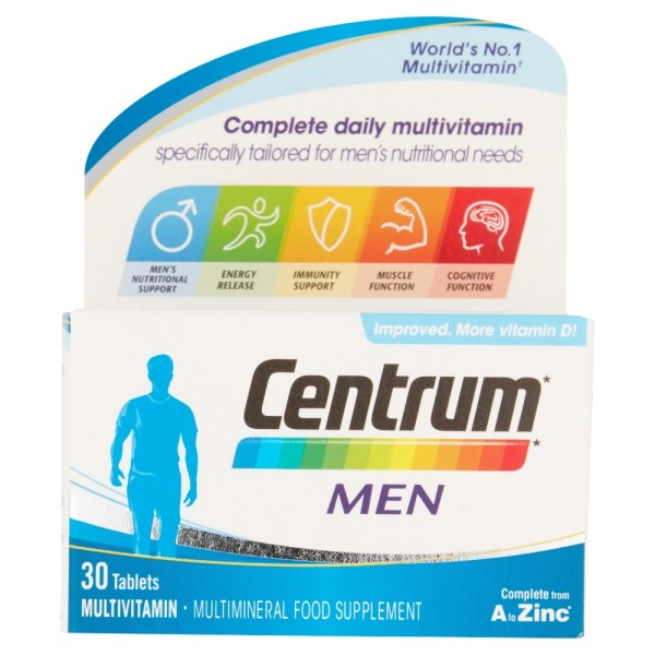 Centrum Men Multivitamin Tablets