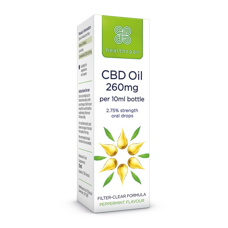 Healthspan CBD 260mg Oral Drops