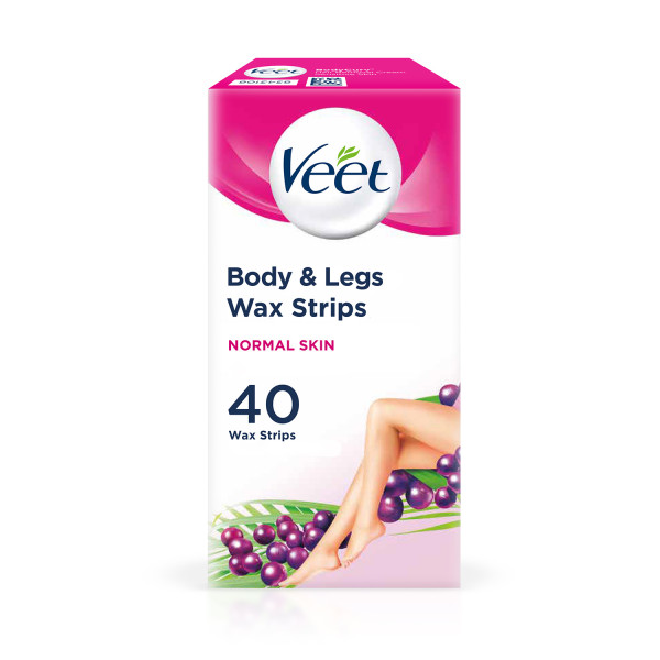 Veet Body & Legs Wax Strips for Normal Skin