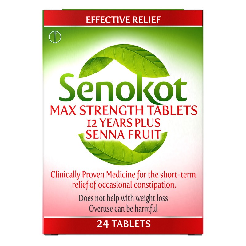 Senokot Max Strength Tablets (12 Years Plus)