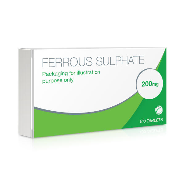 Ferrous Sulphate 200mg Tablets