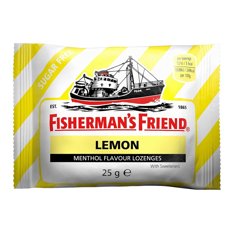 Fisherman's Friend Lemon Sugar Free Lozenges