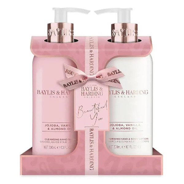 Baylis & Harding Jojoba, Vanilla & Almond Hand Wash & Lotion Set