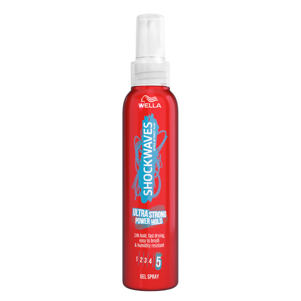 Wella Shockwaves Ultra Strong Power Hold Gel Spray