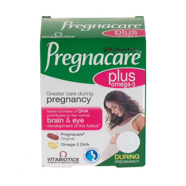 Vitabiotics Pregnacare Plus Omega 3 Tablets & Capsules