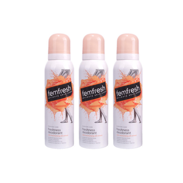 Femfresh Freshness Deodorant Spray Triple Pack