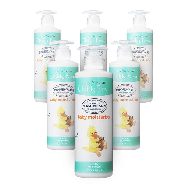 Childs Farm Baby Moisturiser Mildly Fragranced 6 Pack