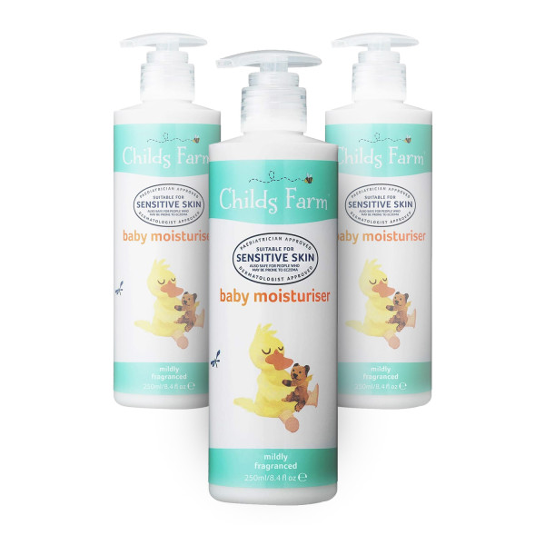 Childs Farm Baby Moisturiser Mildly Sensitive Triple Pack