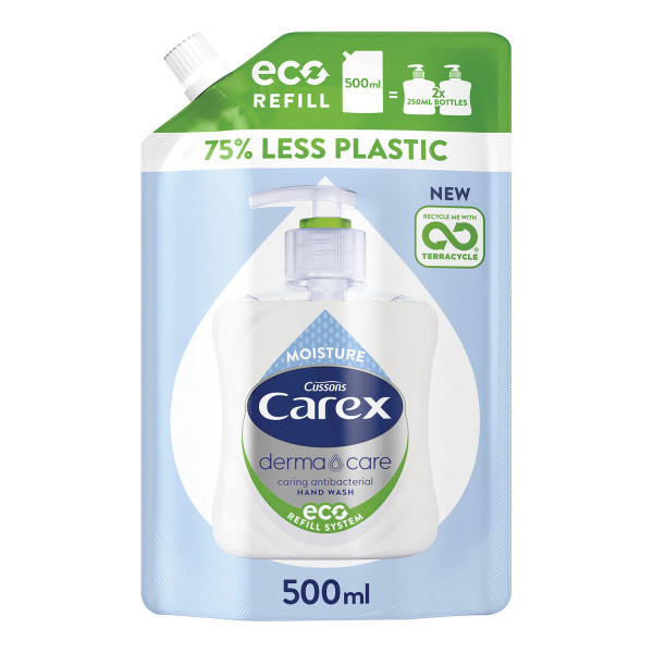Carex Dermacare Moisture Anti-Bacterial Hand Wash Refill