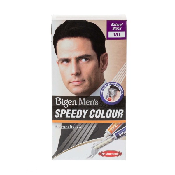 Bigen Men's Speedy Colour Natural Black 101