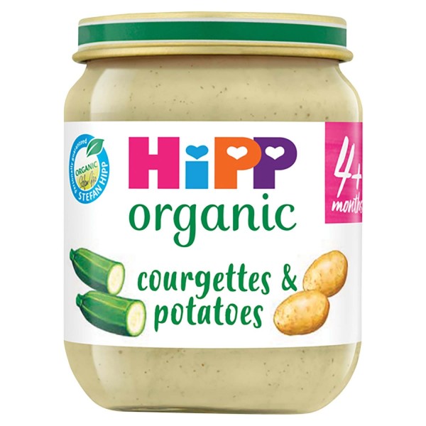 HiPP Organic Courgette & Potatoes Jar 4+ Months