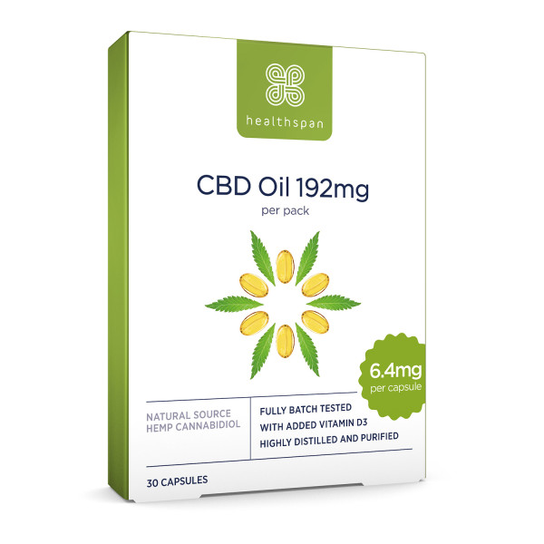 Healthspan CBD 192mg Capusles