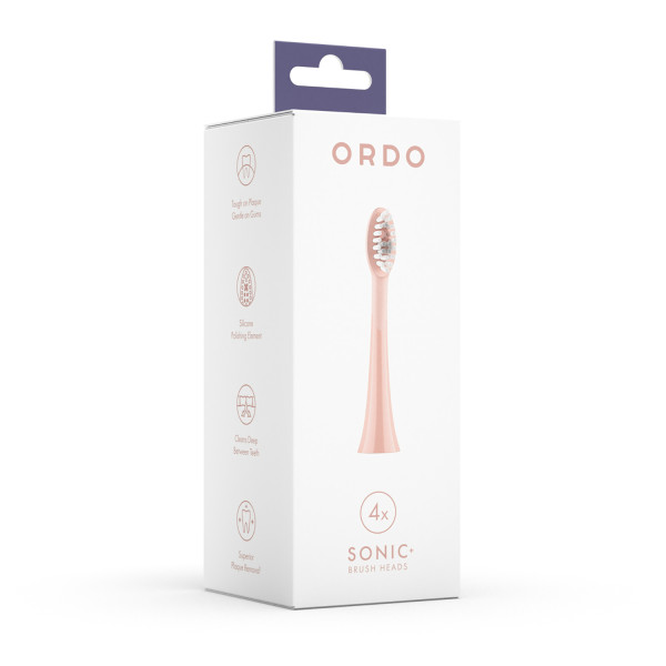 Ordo Sonic+ Electric Brush Heads Rose Gold