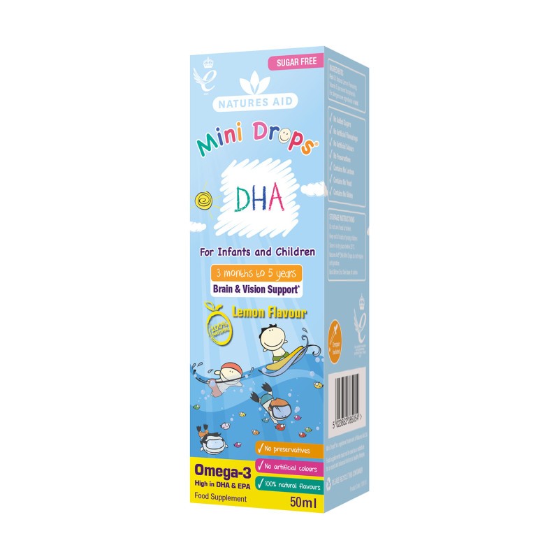 Natures Aid Children's DHA Mini Drops